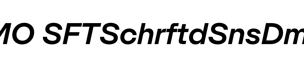 FSP DEMO SFTSchrftdSnsDmBld Italic