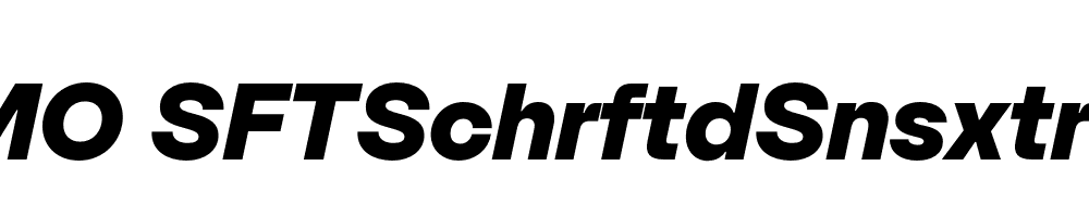 FSP DEMO SFTSchrftdSnsxtrBld Italic