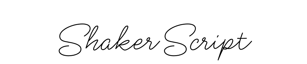 Shaker Script