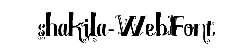 shakila-WebFont