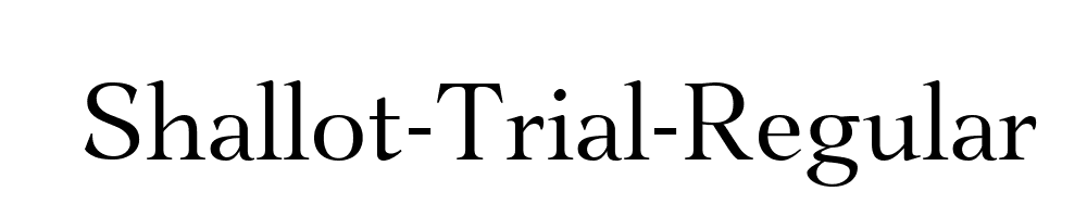 Shallot-Trial-Regular