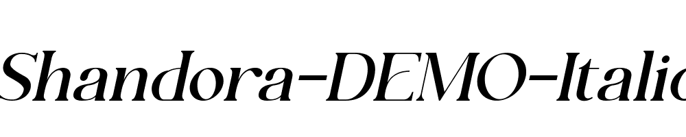 Shandora-DEMO-Italic