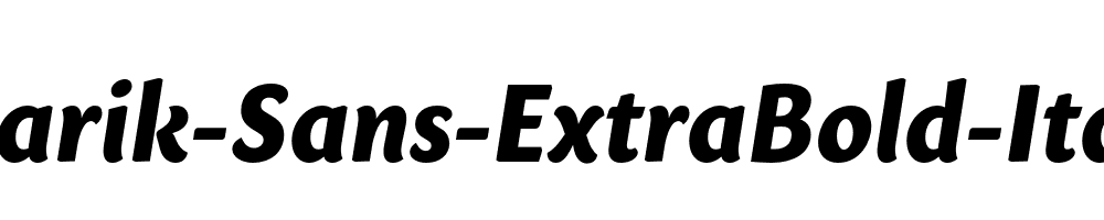 Sharik-Sans-ExtraBold-Italic