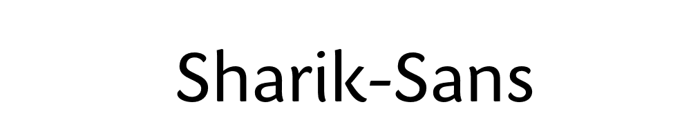 Sharik-Sans