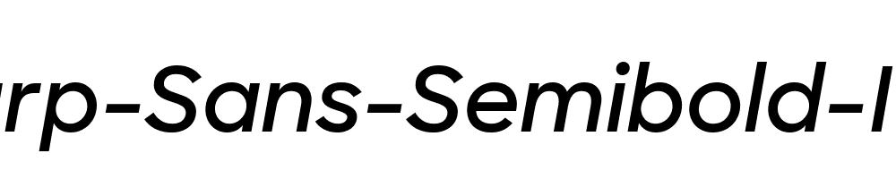 Sharp-Sans-Semibold-Italic