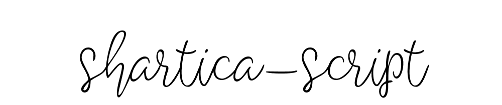 Shartica Script