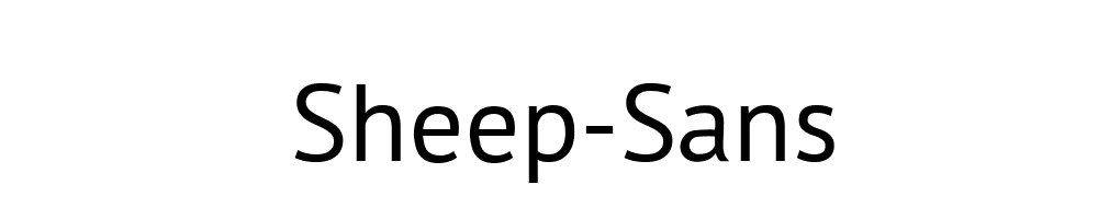 Sheep-Sans