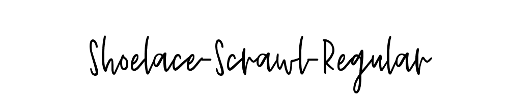 Shoelace-Scrawl-Regular