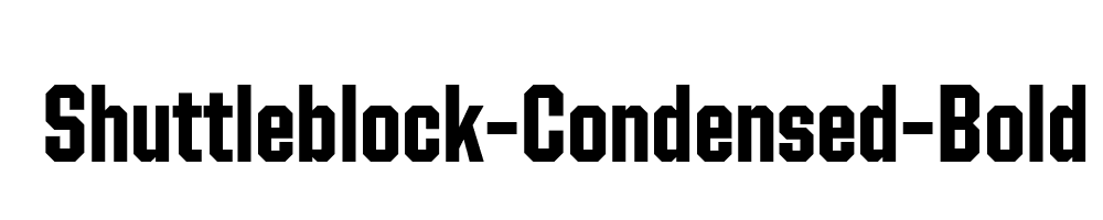 Shuttleblock-Condensed-Bold