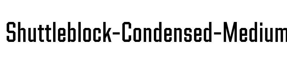 Shuttleblock-Condensed-Medium