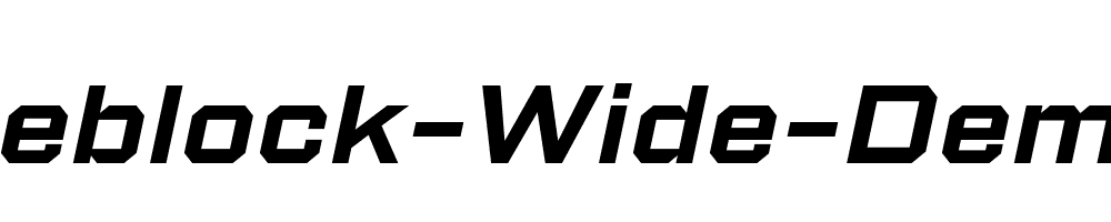 Shuttleblock-Wide-Demi-Italic