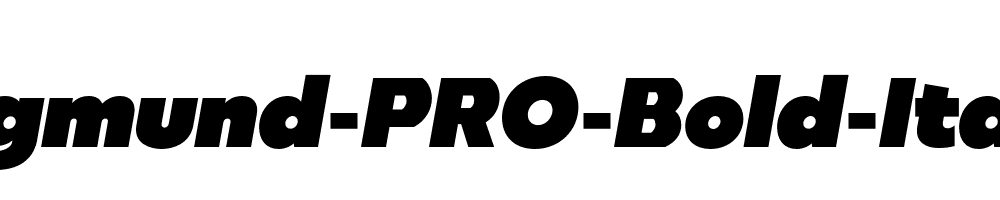 Sigmund-PRO-Bold-Italic