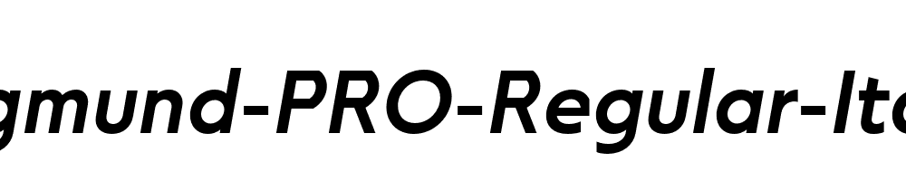 Sigmund-PRO-Regular-Italic