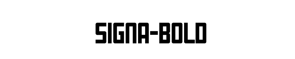 SIGNA-Bold