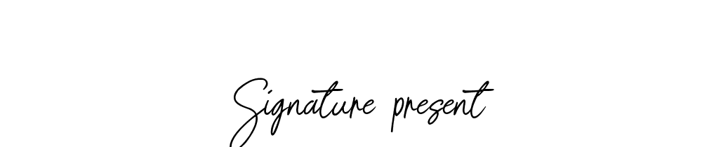 Signature Present