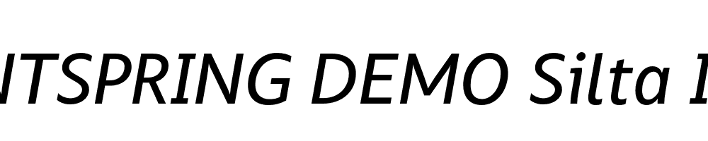  DEMO Silta Italic