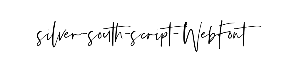 silver-south-script-WebFont