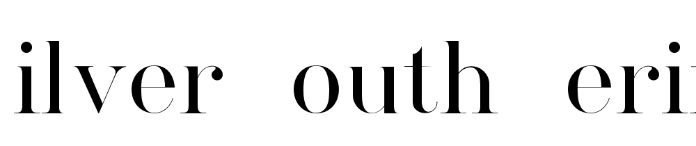 Silver South Serif