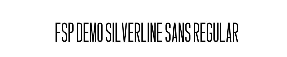 FSP DEMO Silverline Sans Regular