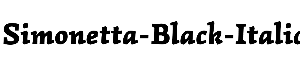 Simonetta-Black-Italic