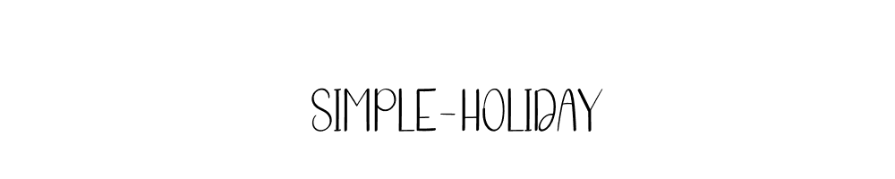 Simple-Holiday