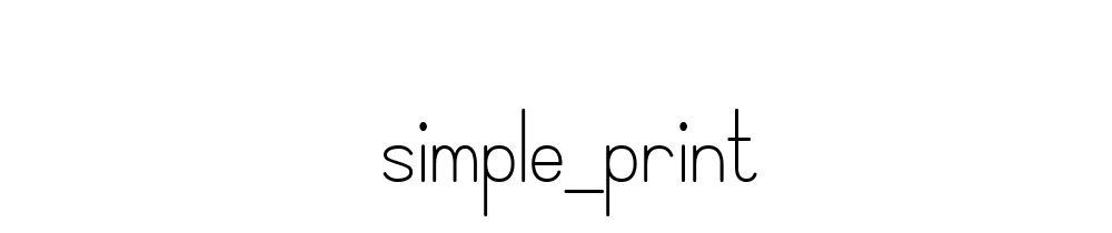 Simple_print