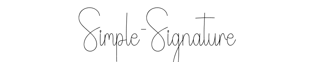 Simple-Signature