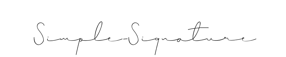 Simple-Signature