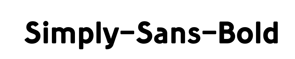 Simply-Sans-Bold