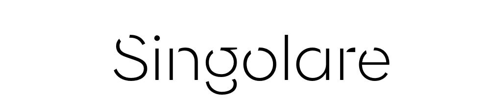 Singolare