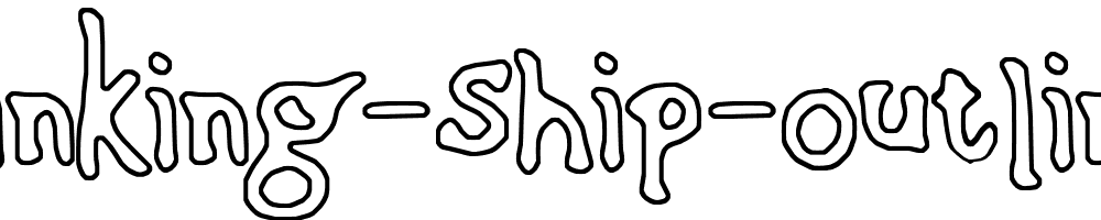 Sinking-Ship-outline