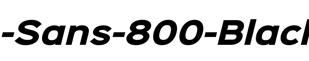 Sinkin-Sans-800-Black-Italic