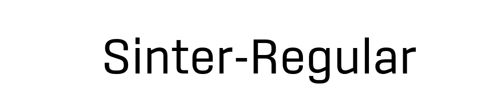 Sinter-Regular