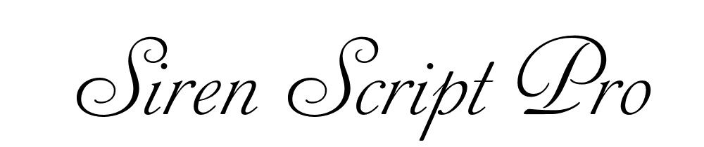 Siren Script Pro