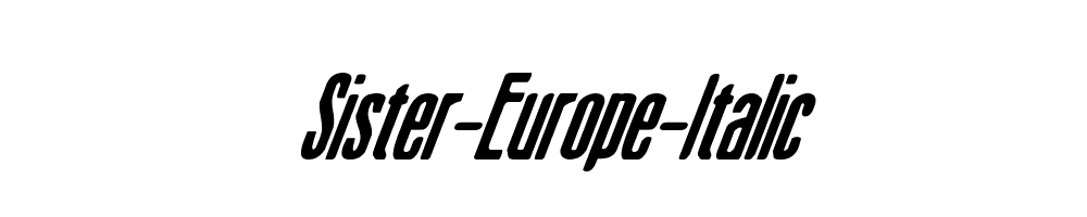 Sister-Europe-Italic