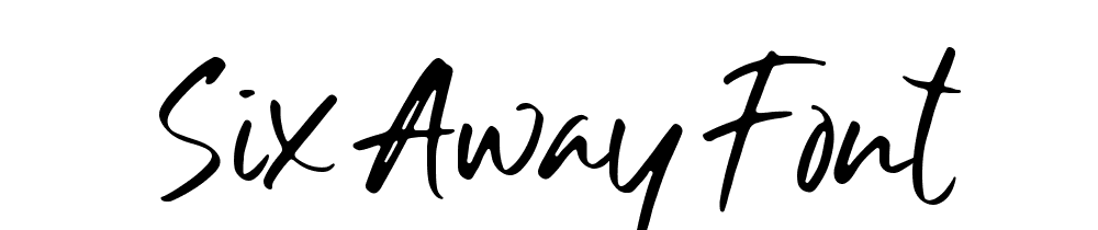 Six Away Font