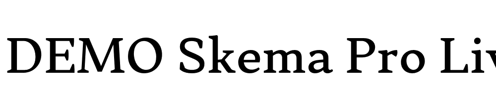  DEMO Skema Pro Livro Md Regular