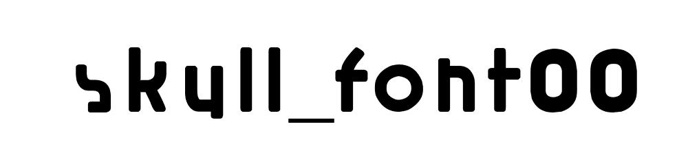 Skull_font00