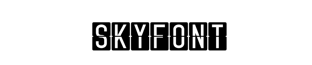 Skyfont