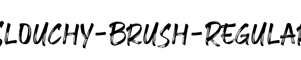 Slouchy-Brush-Regular