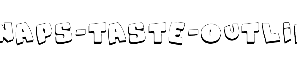 Snaps-Taste-Outline