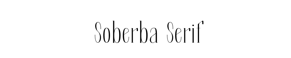 Soberba-Serif