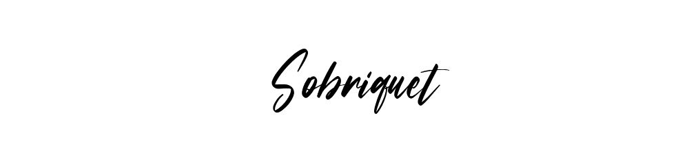 Sobriquet