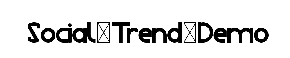 Social-Trend-Demo