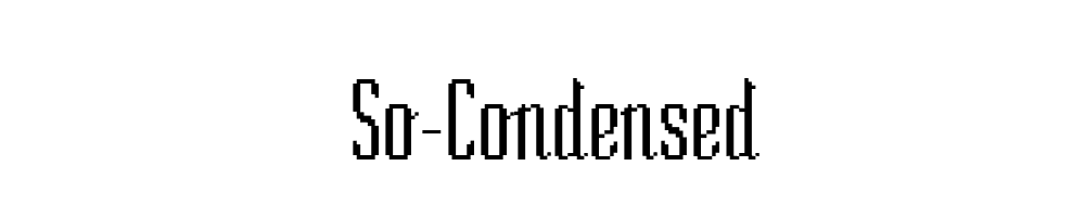 So-Condensed