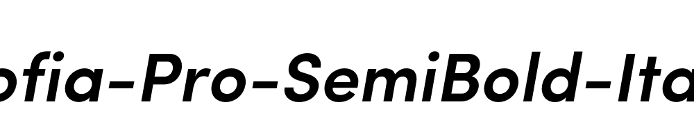 Sofia-Pro-SemiBold-Italic