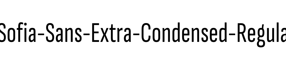 Sofia-Sans-Extra-Condensed-Regular