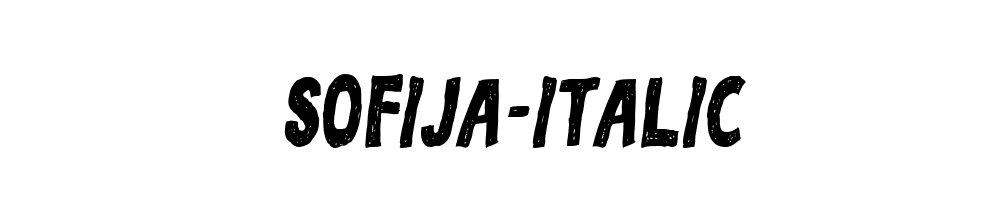 Sofija-Italic