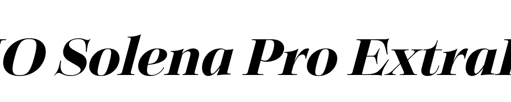 FSP DEMO Solena Pro ExtraBold Italic