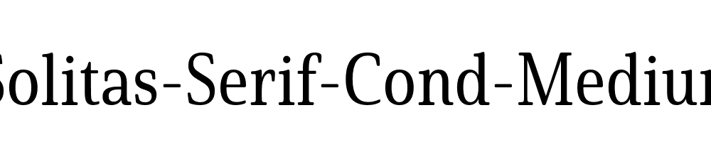 Solitas-Serif-Cond-Medium